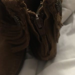 Suede Ankle  Moccasins